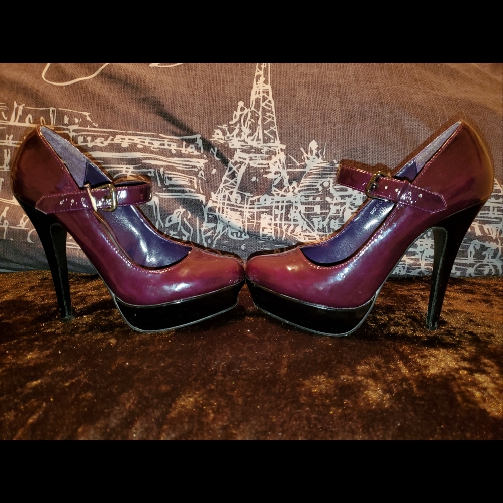 Purple heels